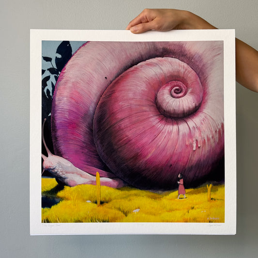 The Sugar Snail limited edition print